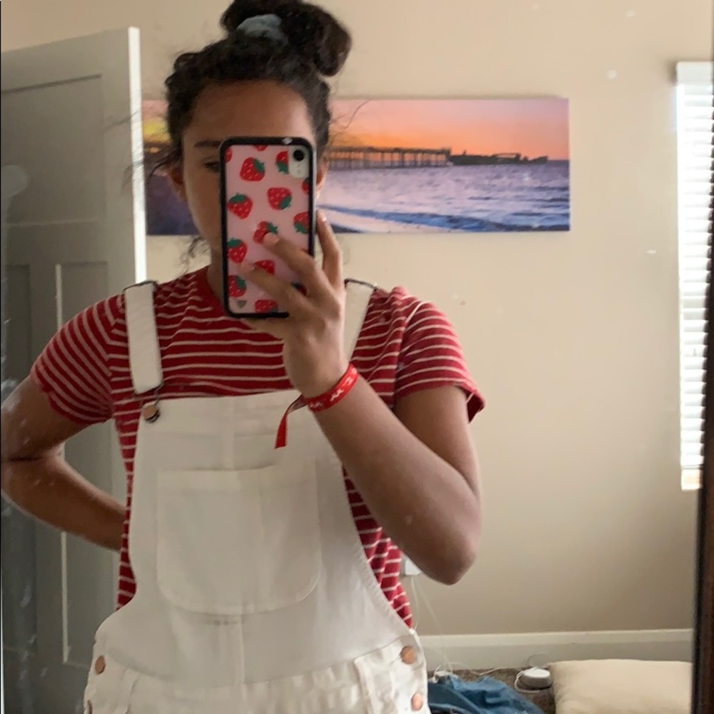 White overalls